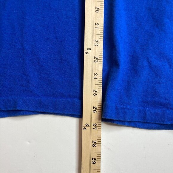 Vintage Hanes Beefy Single Stitch Maui Shirt Fits M / L READ Blue‎ USA Graphic - Picture 8 of 8